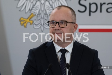  28.05.2024 WARSZAWA<br />
KONFERENCJA PRASOWA ADAMA BODNARA I TOMASZA SIEMONIAKA<br />
N/Z ADAM BODNAR<br />
FOT. MARCIN BANASZKIEWICZ/FOTONEWS  