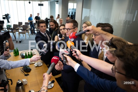  29.05.2024 WARSZAWA<br />
POSIEDZENIE SEJMOWEJ KOMISJI SLEDCZEJ DS. AFERY WIZOWEJ<br />
N/Z MATEUSZ MORAWIECKI<br />
FOT. MARCIN BANASZKIEWICZ/FOTONEWS  