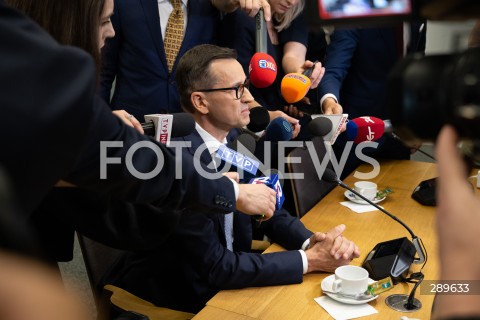  29.05.2024 WARSZAWA<br />
POSIEDZENIE SEJMOWEJ KOMISJI SLEDCZEJ DS. AFERY WIZOWEJ<br />
N/Z MATEUSZ MORAWIECKI<br />
FOT. MARCIN BANASZKIEWICZ/FOTONEWS  