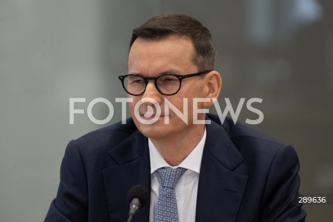  29.05.2024 WARSZAWA<br />
POSIEDZENIE SEJMOWEJ KOMISJI SLEDCZEJ DS. AFERY WIZOWEJ<br />
N/Z MATEUSZ MORAWIECKI<br />
FOT. MARCIN BANASZKIEWICZ/FOTONEWS  