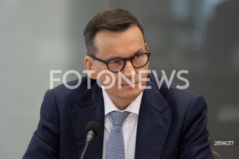  29.05.2024 WARSZAWA<br />
POSIEDZENIE SEJMOWEJ KOMISJI SLEDCZEJ DS. AFERY WIZOWEJ<br />
N/Z MATEUSZ MORAWIECKI<br />
FOT. MARCIN BANASZKIEWICZ/FOTONEWS  