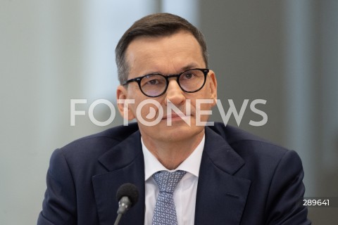  29.05.2024 WARSZAWA<br />
POSIEDZENIE SEJMOWEJ KOMISJI SLEDCZEJ DS. AFERY WIZOWEJ<br />
N/Z MATEUSZ MORAWIECKI<br />
FOT. MARCIN BANASZKIEWICZ/FOTONEWS  