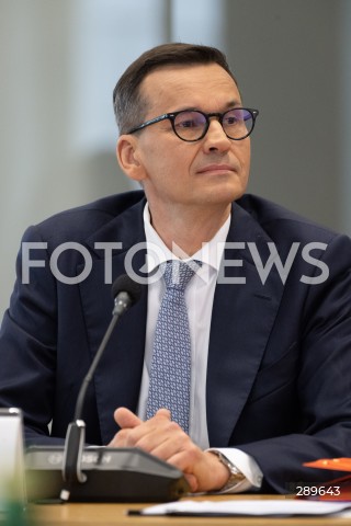  29.05.2024 WARSZAWA<br />
POSIEDZENIE SEJMOWEJ KOMISJI SLEDCZEJ DS. AFERY WIZOWEJ<br />
N/Z MATEUSZ MORAWIECKI<br />
FOT. MARCIN BANASZKIEWICZ/FOTONEWS  