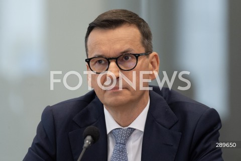  29.05.2024 WARSZAWA<br />
POSIEDZENIE SEJMOWEJ KOMISJI SLEDCZEJ DS. AFERY WIZOWEJ<br />
N/Z MATEUSZ MORAWIECKI<br />
FOT. MARCIN BANASZKIEWICZ/FOTONEWS  