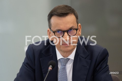  29.05.2024 WARSZAWA<br />
POSIEDZENIE SEJMOWEJ KOMISJI SLEDCZEJ DS. AFERY WIZOWEJ<br />
N/Z MATEUSZ MORAWIECKI<br />
FOT. MARCIN BANASZKIEWICZ/FOTONEWS  