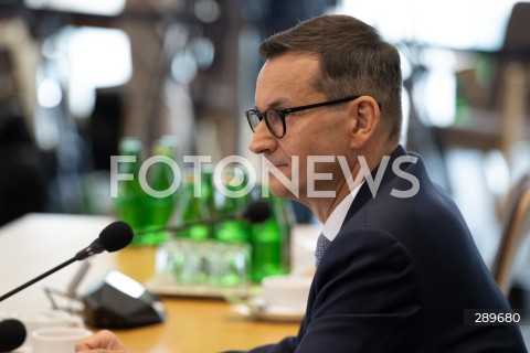  29.05.2024 WARSZAWA<br />
POSIEDZENIE SEJMOWEJ KOMISJI SLEDCZEJ DS. AFERY WIZOWEJ<br />
N/Z MATEUSZ MORAWIECKI<br />
FOT. MARCIN BANASZKIEWICZ/FOTONEWS  