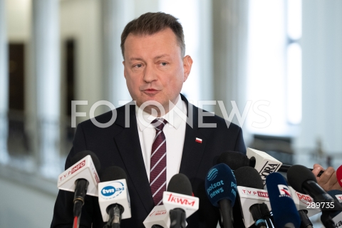  29.05.2024 WARSZAWA<br />
KONFERENCJA PRASOWA WICEPREZESA PIS MARIUSZA BLASZCZAKA<br />
N/Z MARIUSZ BLASZCZAK<br />
FOT. MARCIN BANASZKIEWICZ/FOTONEWS  