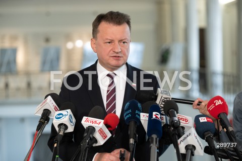  29.05.2024 WARSZAWA<br />
KONFERENCJA PRASOWA WICEPREZESA PIS MARIUSZA BLASZCZAKA<br />
N/Z MARIUSZ BLASZCZAK<br />
FOT. MARCIN BANASZKIEWICZ/FOTONEWS  