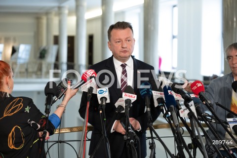  29.05.2024 WARSZAWA<br />
KONFERENCJA PRASOWA WICEPREZESA PIS MARIUSZA BLASZCZAKA<br />
N/Z MARIUSZ BLASZCZAK<br />
FOT. MARCIN BANASZKIEWICZ/FOTONEWS  