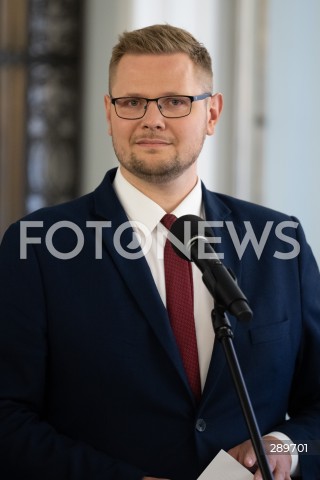  29.05.2024 WARSZAWA<br />
KONFERENCJA PRASOWA POLITYKOW SUWERENNEJ POLSKI<br />
FUNDUSZ SPRAWIEDLIWOSCI<br />
N/Z MICHAL WOS<br />
FOT. MARCIN BANASZKIEWICZ/FOTONEWS  