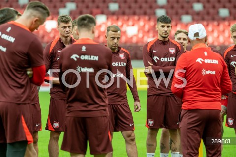  02.06.2024 WARSZAWA<br />
KONFERENCJA PRASOWA I TRENING REPREZENTACJI POLSKI PILKARZY <br />
N/Z KAMIL GROSICKI JAKUB MODER<br />
FOT. MARCIN BANASZKIEWICZ/FOTONEWS  