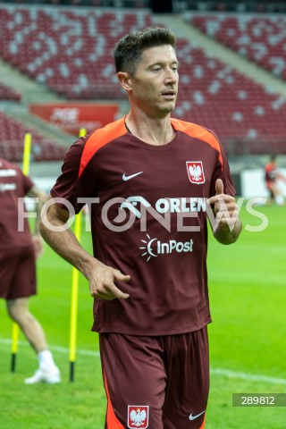  02.06.2024 WARSZAWA<br />
KONFERENCJA PRASOWA I TRENING REPREZENTACJI POLSKI PILKARZY <br />
N/Z ROBERT LEWANDOWSKI<br />
FOT. MARCIN BANASZKIEWICZ/FOTONEWS  