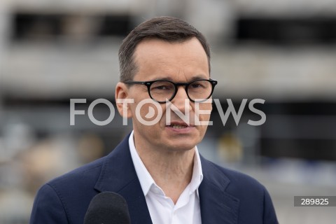  04.06.2024 WARSZAWA<br />
KONFERENCJA PRASOWA POLITYKOW PIS PRZED CENTRUM HANDLOWYM MARYWILSKA 44<br />
N/Z MATEUSZ MORAWIECKI<br />
FOT. MARCIN BANASZKIEWICZ/FOTONEWS  