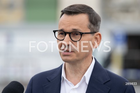  04.06.2024 WARSZAWA<br />
KONFERENCJA PRASOWA POLITYKOW PIS PRZED CENTRUM HANDLOWYM MARYWILSKA 44<br />
N/Z MATEUSZ MORAWIECKI<br />
FOT. MARCIN BANASZKIEWICZ/FOTONEWS  