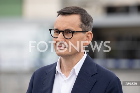  04.06.2024 WARSZAWA<br />
KONFERENCJA PRASOWA POLITYKOW PIS PRZED CENTRUM HANDLOWYM MARYWILSKA 44<br />
N/Z MATEUSZ MORAWIECKI<br />
FOT. MARCIN BANASZKIEWICZ/FOTONEWS  