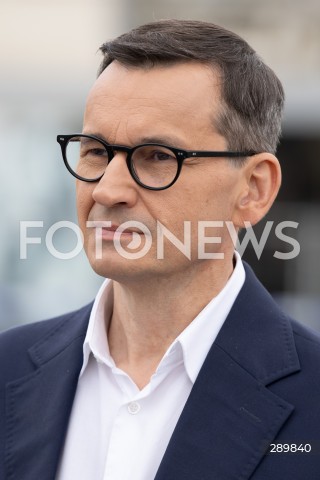  04.06.2024 WARSZAWA<br />
KONFERENCJA PRASOWA POLITYKOW PIS PRZED CENTRUM HANDLOWYM MARYWILSKA 44<br />
N/Z MATEUSZ MORAWIECKI<br />
FOT. MARCIN BANASZKIEWICZ/FOTONEWS  