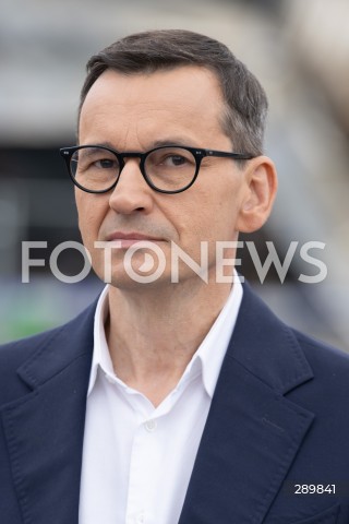  04.06.2024 WARSZAWA<br />
KONFERENCJA PRASOWA POLITYKOW PIS PRZED CENTRUM HANDLOWYM MARYWILSKA 44<br />
N/Z MATEUSZ MORAWIECKI<br />
FOT. MARCIN BANASZKIEWICZ/FOTONEWS  