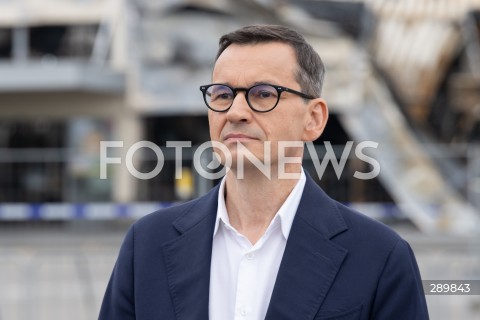  04.06.2024 WARSZAWA<br />
KONFERENCJA PRASOWA POLITYKOW PIS PRZED CENTRUM HANDLOWYM MARYWILSKA 44<br />
N/Z MATEUSZ MORAWIECKI<br />
FOT. MARCIN BANASZKIEWICZ/FOTONEWS  