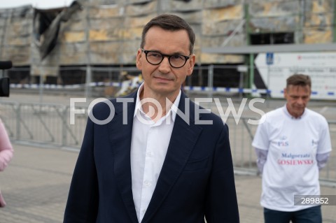  04.06.2024 WARSZAWA<br />
KONFERENCJA PRASOWA POLITYKOW PIS PRZED CENTRUM HANDLOWYM MARYWILSKA 44<br />
N/Z MATEUSZ MORAWIECKI<br />
FOT. MARCIN BANASZKIEWICZ/FOTONEWS  