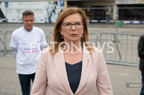  04.06.2024 WARSZAWA<br />
KONFERENCJA PRASOWA POLITYKOW PIS PRZED CENTRUM HANDLOWYM MARYWILSKA 44<br />
N/Z MALGORZATA GOSIEWSKA<br />
FOT. MARCIN BANASZKIEWICZ/FOTONEWS  