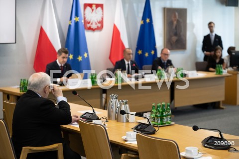  07.06.2024 WARSZAWA<br />
POSIEDZENIE KOMISJI SLEDCZEJ DS. AFERY WIZOWEJ<br />
PRZESLUCHANIE JAROSLAWA KACZYNSKIEGO<br />
N/Z JAROSLAW KACZYNSKI<br />
FOT. MARCIN BANASZKIEWICZ/FOTONEWS  