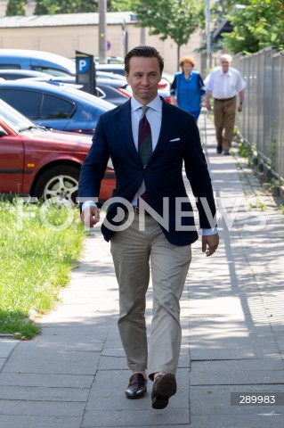  09.06.2024 WARSZAWA<br />
WYBORY DO PARLAMENTU EUROPEJSKIEGO<br />
N/Z KRZYSZTOF BOSAK<br />
FOT. MARCIN BANASZKIEWICZ/FOTONEWS  