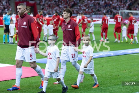  10.06.2024 WARSZAWA<br />
MECZ TOWARSZYSKI POLSKA - TURCJA NA PGE NARODOWYM W WARSZAWIE<br />
N/Z  JAKUB PIOTRKOWSKI NICOLA ZALEWSKI<br />
FOT. ANTONI BYSZEWSKI/FOTONEWS 