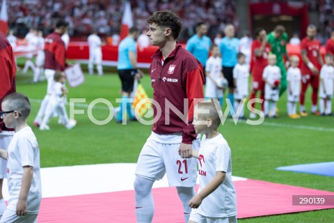  10.06.2024 WARSZAWA<br />
MECZ TOWARSZYSKI POLSKA - TURCJA NA PGE NARODOWYM W WARSZAWIE<br />
N/Z NICOLA ZALEWSKI<br />
FOT. ANTONI BYSZEWSKI/FOTONEWS 