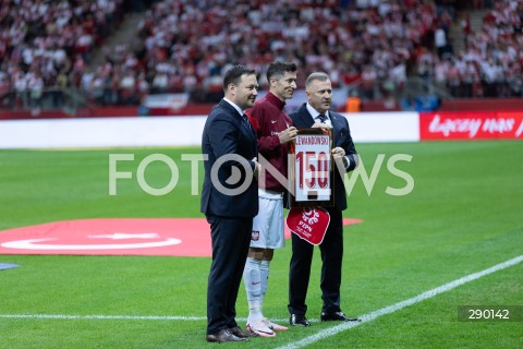  10.06.2024 WARSZAWA<br />
MECZ TOWARSZYSKI POLSKA - TURCJA NA PGE NARODOWYM W WARSZAWIE<br />
N/Z ROBERT LEWANDOWSKI<br />
FOT. ANTONI BYSZEWSKI/FOTONEWS 