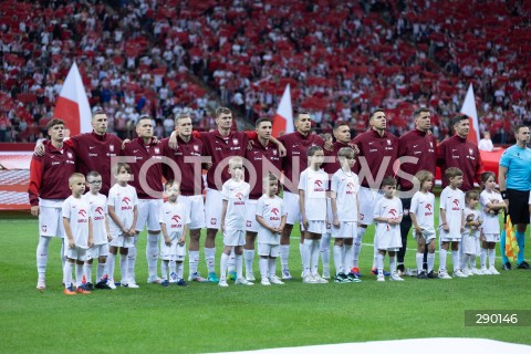  10.06.2024 WARSZAWA<br />
MECZ TOWARSZYSKI POLSKA - TURCJA NA PGE NARODOWYM W WARSZAWIE<br />
N/Z REPREZENTACJA POLSKI<br />
FOT. ANTONI BYSZEWSKI/FOTONEWS 