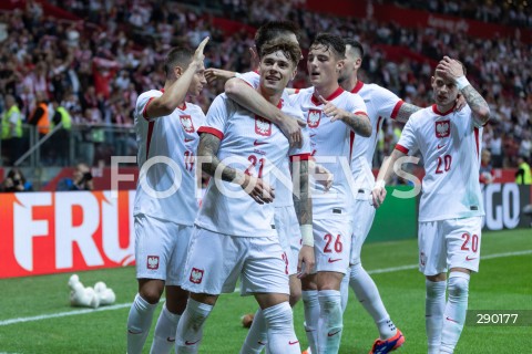  10.06.2024 WARSZAWA<br />
MECZ TOWARSZYSKI POLSKA - TURCJA NA PGE NARODOWYM W WARSZAWIE<br />
N/Z NICOLA ZALEWSKI<br />
FOT. ANTONI BYSZEWSKI/FOTONEWS 