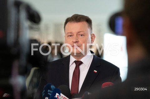  14.06.2024 WARSZAWA<br />
KONFERENCJA PRASOWA POLITYKOW PIS W SEJMIE<br />
N/Z MARIUSZ BLASZCZAK<br />
FOT. MARCIN BANASZKIEWICZ/FOTONEWS  