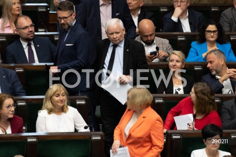  14.06.2024 WARSZAWA<br />
13. POSIEDZENIE SEJMU RP<br />
N/Z JAROSLAW KACZYNSKI<br />
FOT. MARCIN BANASZKIEWICZ/FOTONEWS  