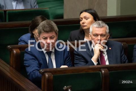  14.06.2024 WARSZAWA<br />
13. POSIEDZENIE SEJMU RP<br />
N/Z JAN GRABIEC TOMASZ SIEMONIAK<br />
FOT. MARCIN BANASZKIEWICZ/FOTONEWS  