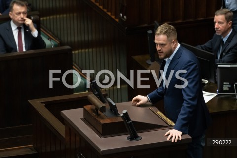  14.06.2024 WARSZAWA<br />
13. POSIEDZENIE SEJMU RP<br />
N/Z JANUSZ CIESZYNSKI<br />
FOT. MARCIN BANASZKIEWICZ/FOTONEWS  