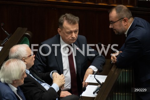  14.06.2024 WARSZAWA<br />
13. POSIEDZENIE SEJMU RP<br />
N/Z RYSZARD TERLECKI JAROSLAW KACZYNSKI MARIUSZ BLASZCZAK MARCIN HORALA<br />
FOT. MARCIN BANASZKIEWICZ/FOTONEWS  