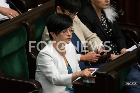  14.06.2024 WARSZAWA<br />
13. POSIEDZENIE SEJMU RP<br />
N/Z JOANNA BOROWIAK<br />
FOT. MARCIN BANASZKIEWICZ/FOTONEWS  