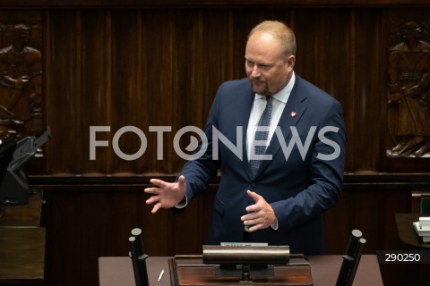  14.06.2024 WARSZAWA<br />
13. POSIEDZENIE SEJMU RP<br />
N/Z WITOLD ZEMBACZYNSKI<br />
FOT. MARCIN BANASZKIEWICZ/FOTONEWS  