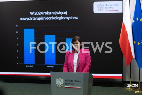  17.06.2024 WARSZAWA<br />
KONFERENCJA PRASOWA MINISTER ZDROWIA IZABELI LESZCZYNY NT. NOWEJ LISTY LEKOW REFUNDOWANYCH<br />
N/Z IZABELA LESZCZYNA<br />
FOT. ANTONI BYSZEWSKI/FOTONEWS 