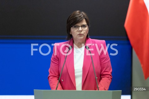  17.06.2024 WARSZAWA<br />
KONFERENCJA PRASOWA MINISTER ZDROWIA IZABELI LESZCZYNY NT. NOWEJ LISTY LEKOW REFUNDOWANYCH<br />
N/Z IZABELA LESZCZYNA<br />
FOT. ANTONI BYSZEWSKI/FOTONEWS 