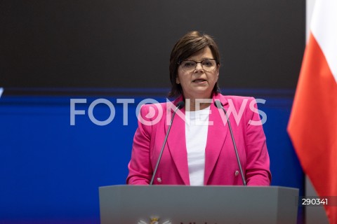  17.06.2024 WARSZAWA<br />
KONFERENCJA PRASOWA MINISTER ZDROWIA IZABELI LESZCZYNY NT. NOWEJ LISTY LEKOW REFUNDOWANYCH<br />
N/Z IZABELA LESZCZYNA<br />
FOT. ANTONI BYSZEWSKI/FOTONEWS 