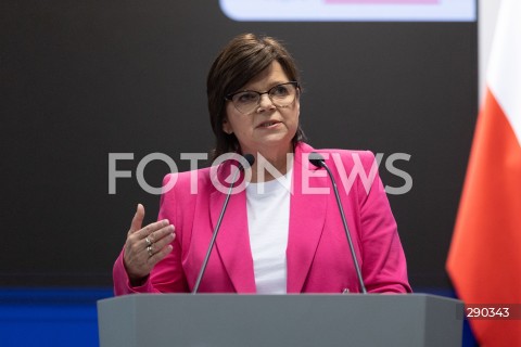  17.06.2024 WARSZAWA<br />
KONFERENCJA PRASOWA MINISTER ZDROWIA IZABELI LESZCZYNY NT. NOWEJ LISTY LEKOW REFUNDOWANYCH<br />
N/Z IZABELA LESZCZYNA<br />
FOT. ANTONI BYSZEWSKI/FOTONEWS 