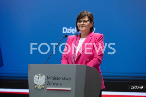  17.06.2024 WARSZAWA<br />
KONFERENCJA PRASOWA MINISTER ZDROWIA IZABELI LESZCZYNY NT. NOWEJ LISTY LEKOW REFUNDOWANYCH<br />
N/Z IZABELA LESZCZYNA<br />
FOT. ANTONI BYSZEWSKI/FOTONEWS 