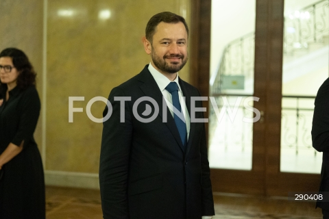  18.06.2024 WARSZAWA<br />
KONFERENCJA PRASOWA PREZYDENTOW MIAST WCHODZACYCH W SKLAD UNII METROPOLII POLSKICH<br />
N/Z ALEKSANDER MISZALSKI<br />
FOT. ANTONI BYSZEWSKI/FOTONEWS 