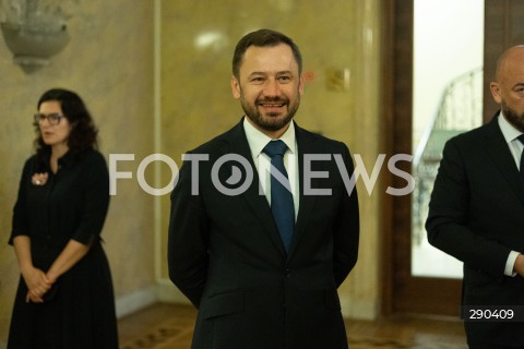  18.06.2024 WARSZAWA<br />
KONFERENCJA PRASOWA PREZYDENTOW MIAST WCHODZACYCH W SKLAD UNII METROPOLII POLSKICH<br />
N/Z ALEKSANDER MISZALSKI<br />
FOT. ANTONI BYSZEWSKI/FOTONEWS 