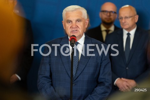  18.06.2024 WARSZAWA<br />
KONFERENCJA PRASOWA PREZYDENTOW MIAST WCHODZACYCH W SKLAD UNII METROPOLII POLSKICH<br />
N/Z TADEUSZ TRUSKOLASKI<br />
FOT. ANTONI BYSZEWSKI/FOTONEWS 