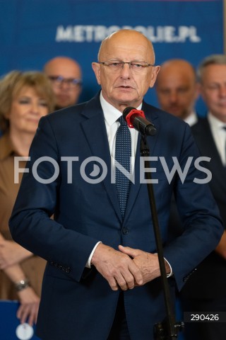  18.06.2024 WARSZAWA<br />
KONFERENCJA PRASOWA PREZYDENTOW MIAST WCHODZACYCH W SKLAD UNII METROPOLII POLSKICH<br />
N/Z KRZYSZTOF ZUK<br />
FOT. ANTONI BYSZEWSKI/FOTONEWS 