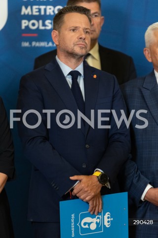  18.06.2024 WARSZAWA<br />
KONFERENCJA PRASOWA PREZYDENTOW MIAST WCHODZACYCH W SKLAD UNII METROPOLII POLSKICH<br />
N/Z RAFAL TRZASKOWSKI<br />
FOT. ANTONI BYSZEWSKI/FOTONEWS 