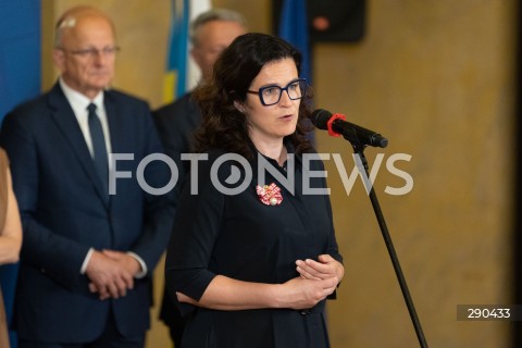  18.06.2024 WARSZAWA<br />
KONFERENCJA PRASOWA PREZYDENTOW MIAST WCHODZACYCH W SKLAD UNII METROPOLII POLSKICH<br />
N/Z ALEKSANDRA DULKIEWICZ<br />
FOT. ANTONI BYSZEWSKI/FOTONEWS 