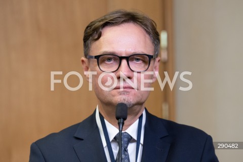  25.06.2024 WARSZAWA<br />
KONFERENCJA PRASOWA MINISTROW SPRAW ZAGRANICZNYCH POLSKI I SZWECJI<br />
PRESS CONFERENCE OF THE FOREIGN MINISTERS OF POLAND AND SWEDEN<br />
N/Z PAWEL WRONSKI<br />
FOT. MARCIN BANASZKIEWICZ/FOTONEWS  